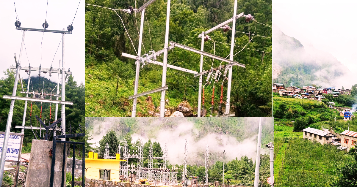 चिप्लेबेँसी-स्यार्क्यु लाइन पुनर्निर्माणपछि मनाङकाे तिमाङ र थानचोकमा विद्युत पुग्यो