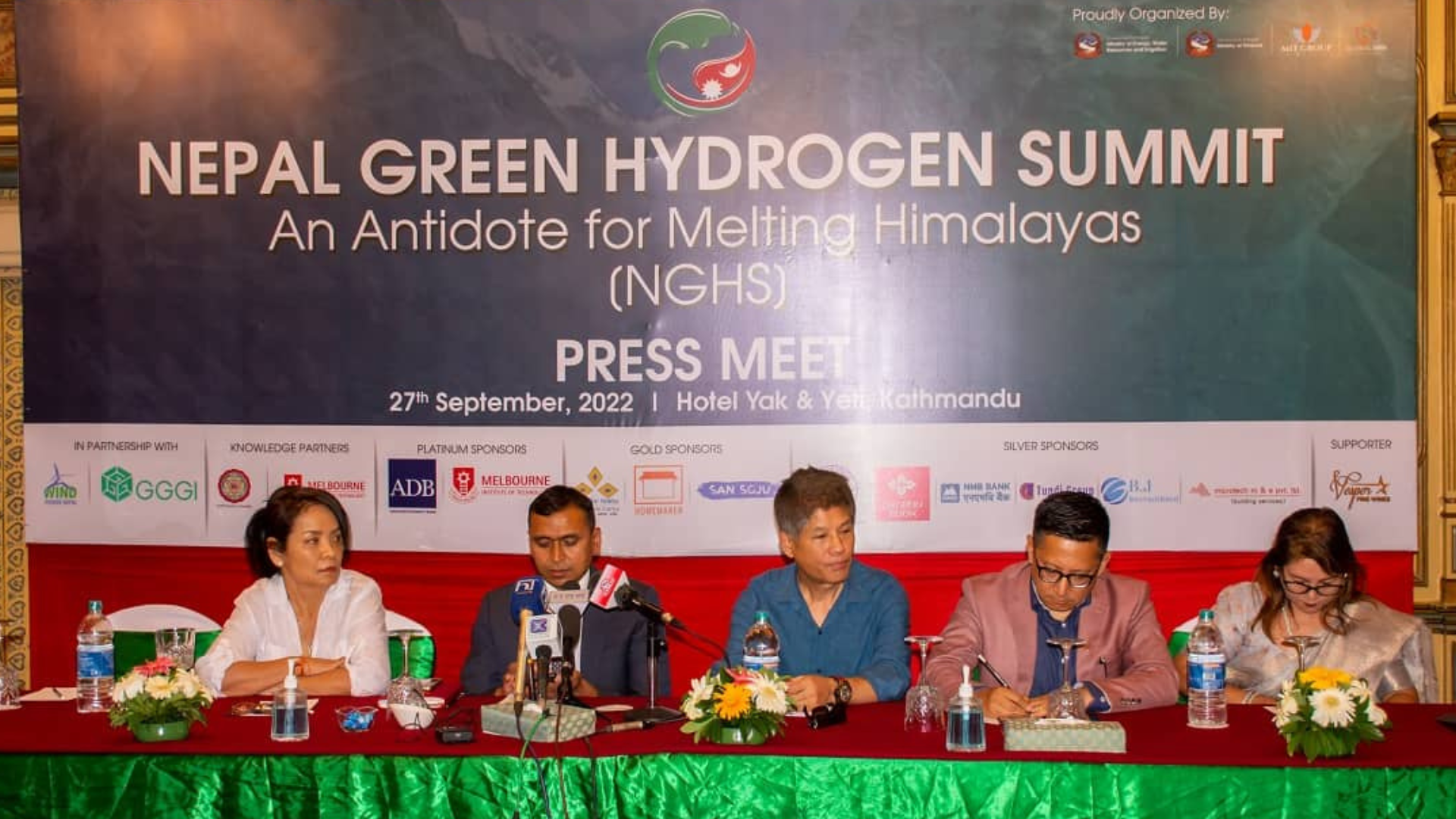 हरित हाइड्रोजनमा लगानी भित्र्याउन ‘नेपाल ग्रीन हाइड्रोजन समीट’ गर्दैछाैंः घले
