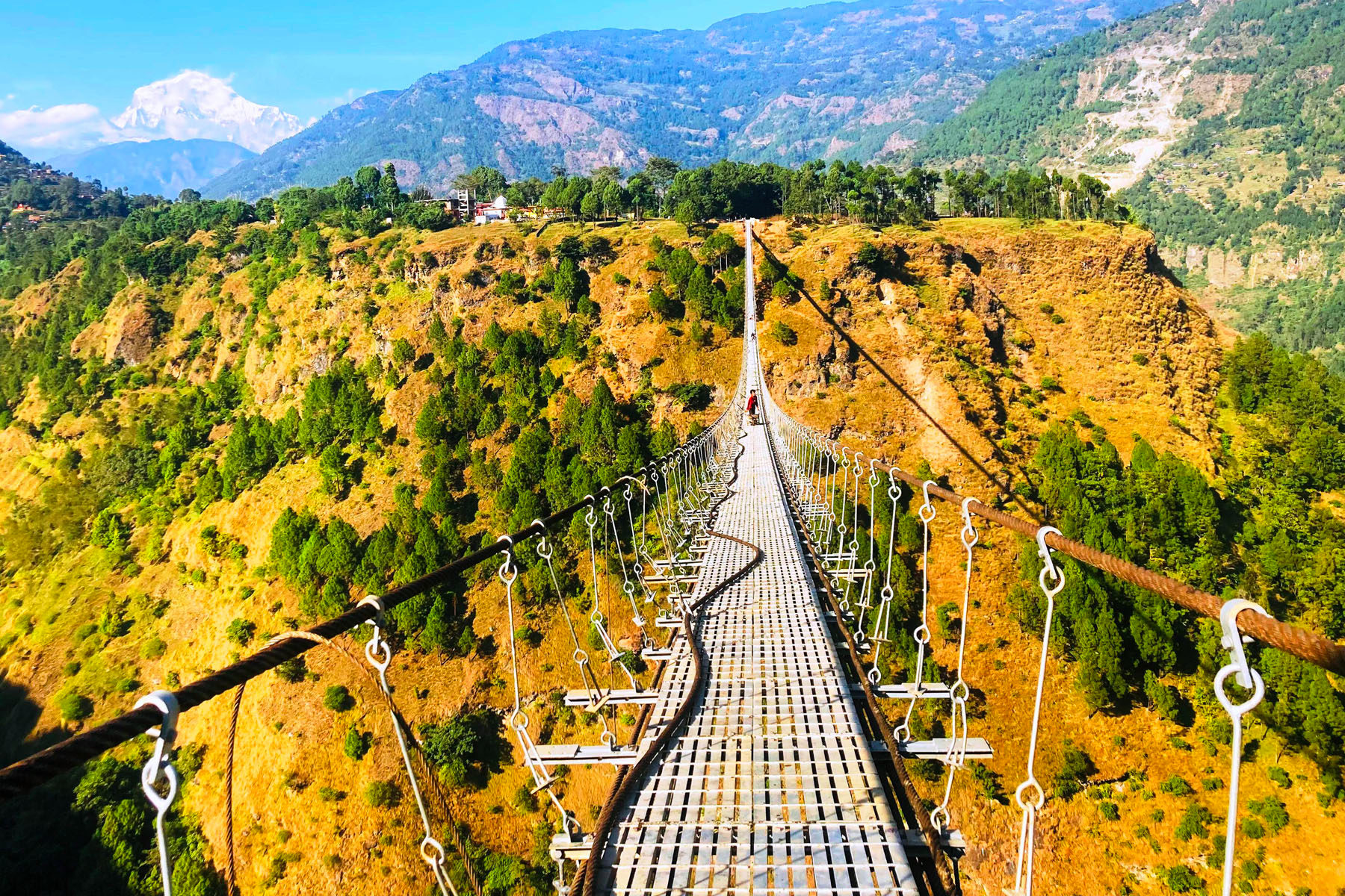बागलुङमा थपिँदै लामा झोलुङ्गे पुल