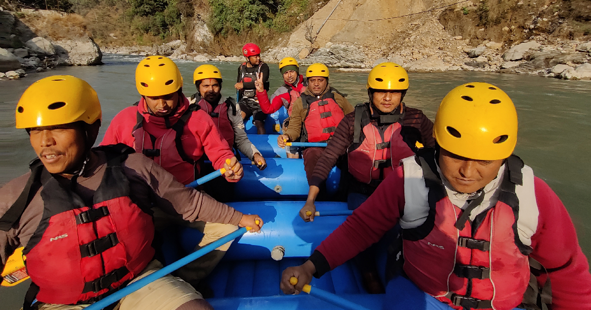 कालीगण्डकी नदीमा नियमित र्याफ्टिङ सञ्चालन