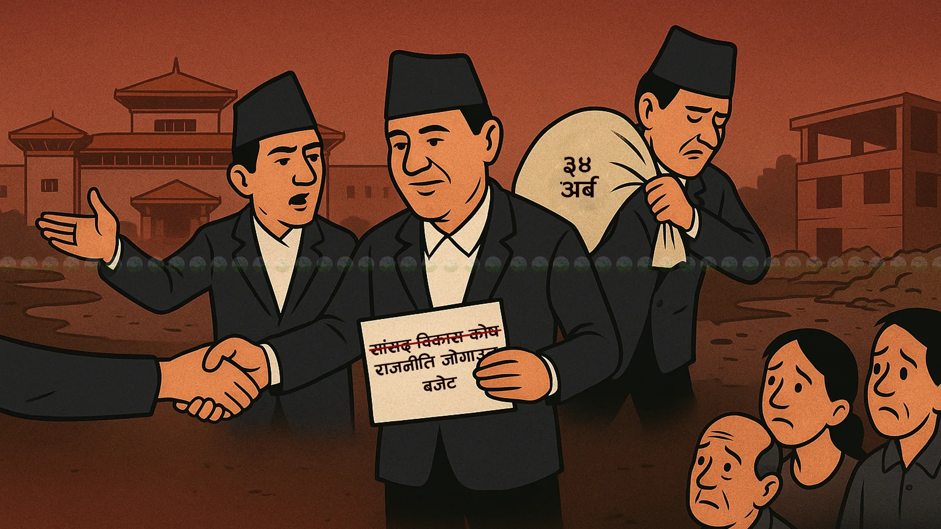 सांसदका लागि ३४ अर्ब बढीका कार्यक्रम बजेटमार्फत ल्याइँदै : विकासभन्दा प्राथमिकतामा राजनीति