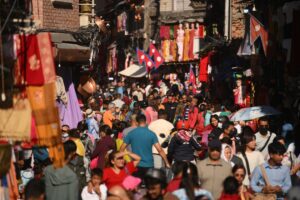 असन-इन्द्रचोकमा तिहार बजारको चहलपहल