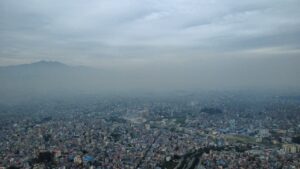 पश्चिमी वायुको प्रभावले धुम्मियो काठमाडौं