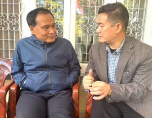 मेलम्ची खानेपानीको अवरोध हटाउन मन्त्री कुलमान घिसिङबाट हेलम्बु गाउँपालिकाका अध्यक्षलाई आग्रह