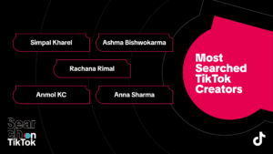 टिकटकद्वारा नेपालको २०२५ का टप सर्चहरू सार्वजनिक