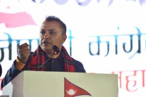कांग्रेस सभापति गगन थापा सर्लाही ४ बाट उठ्ने तयारीमा