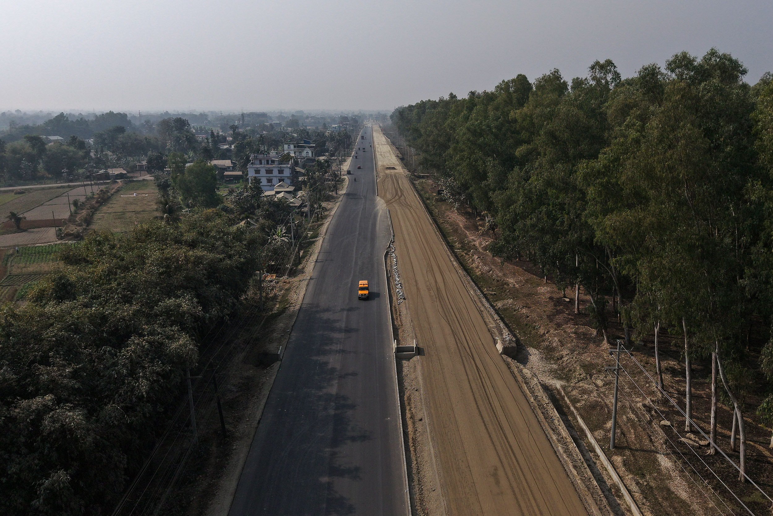 एसियन हाइवे निर्माणले गति लिँदै
