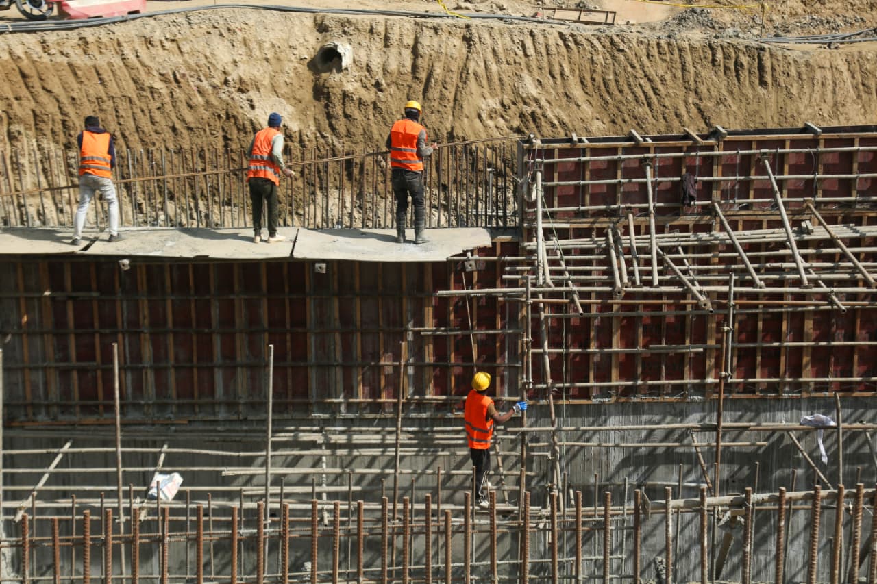 साँगामा यसरी बन्दैछ अन्डरपास