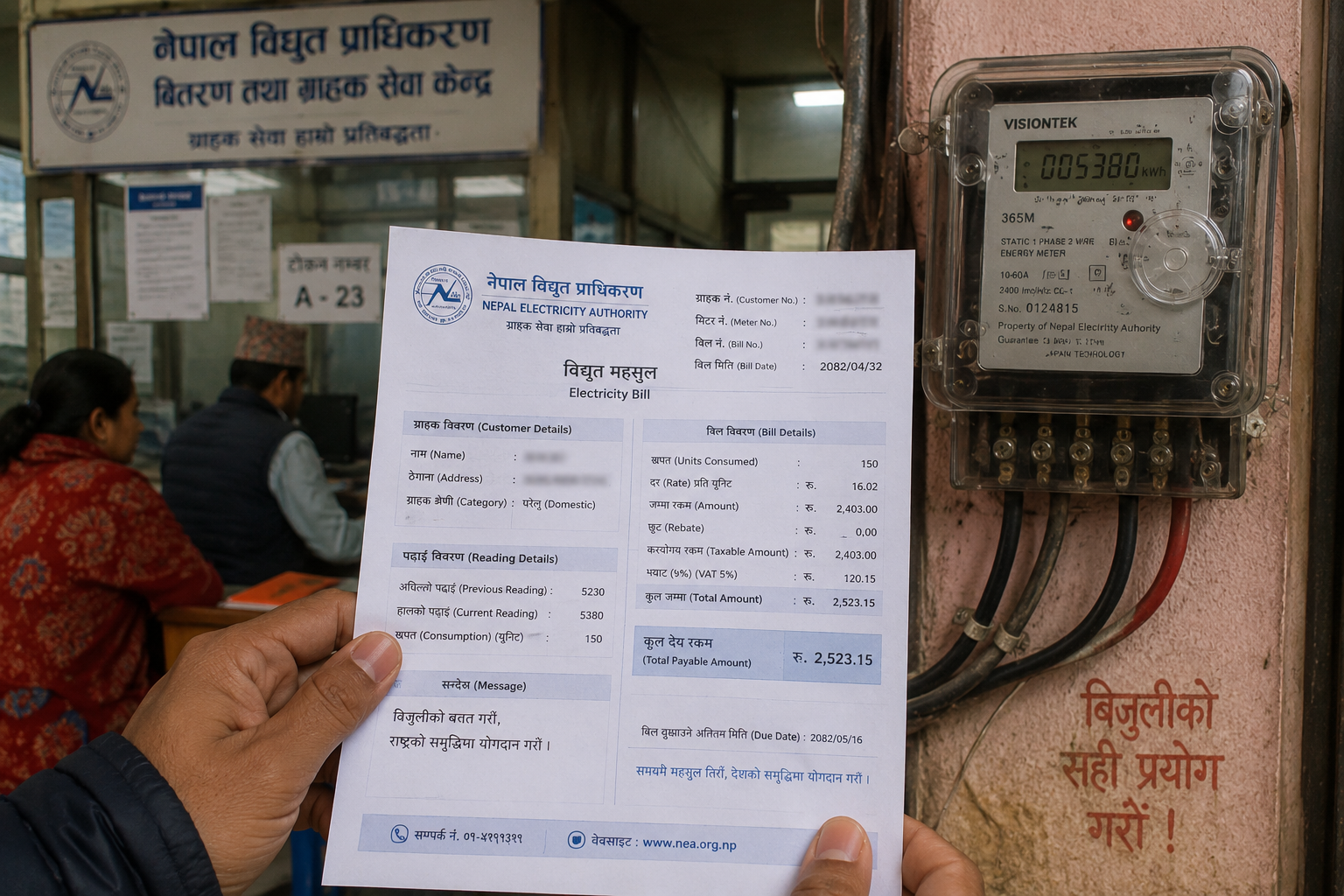 भोलिदेखि बिजुली महँगो हुने, लाखौं उपभोक्ताको मासिक विद्युत् बिल बढ्ने
