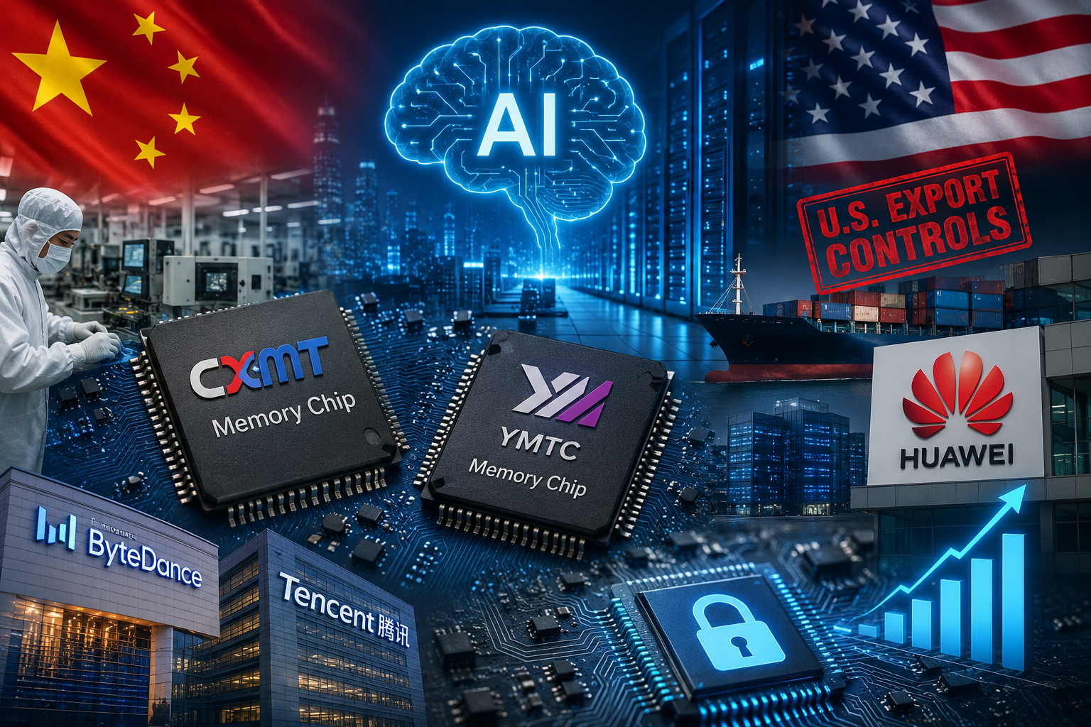 एआई बिजनेश बूमसँगै चीनका मेमोरी चिप कम्पनीको प्रभाव बढ्दै, चिपदेखि साइबर सुरक्षासम्मको दौड तीव्र