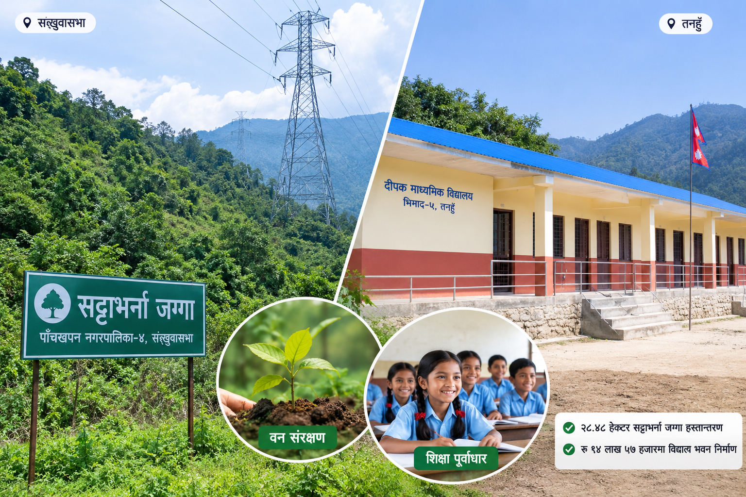 ऊर्जा आयोजनाबाट प्रभावित क्षेत्रमा बढ्यो सामाजिक योगदान, वन संरक्षणदेखि शिक्षा पूर्वाधारसम्म