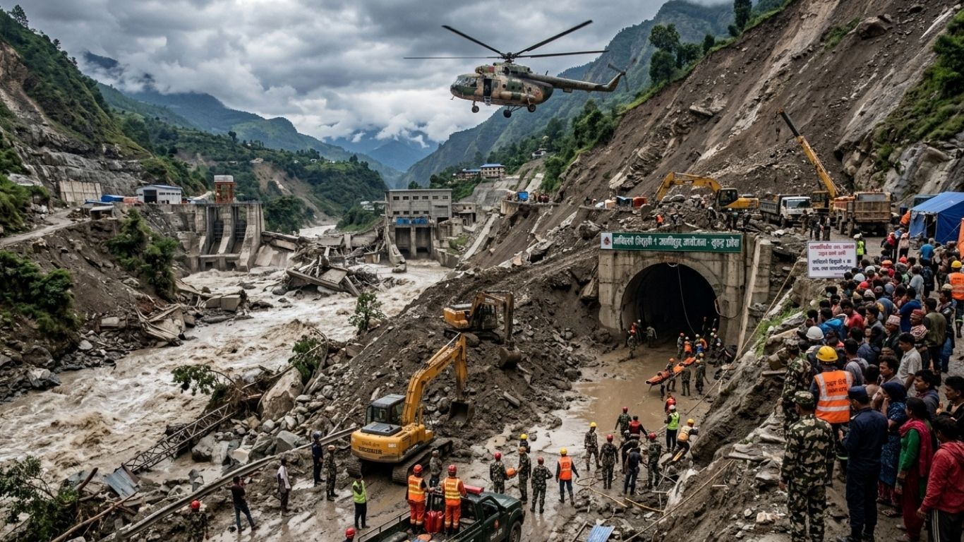 विभिन्न जलविद्युत् आयोजनाका ८९७ कामदार तथा कर्मचारी सम्पर्कविहीन, कुनका कति बेपत्ता ?