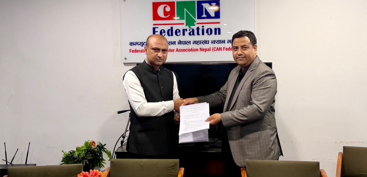 डिजिटल रूपान्तरण र प्रविधि पत्रकारितामा सहकार्य गर्दै क्यान महासंघ र टीजेएफ
