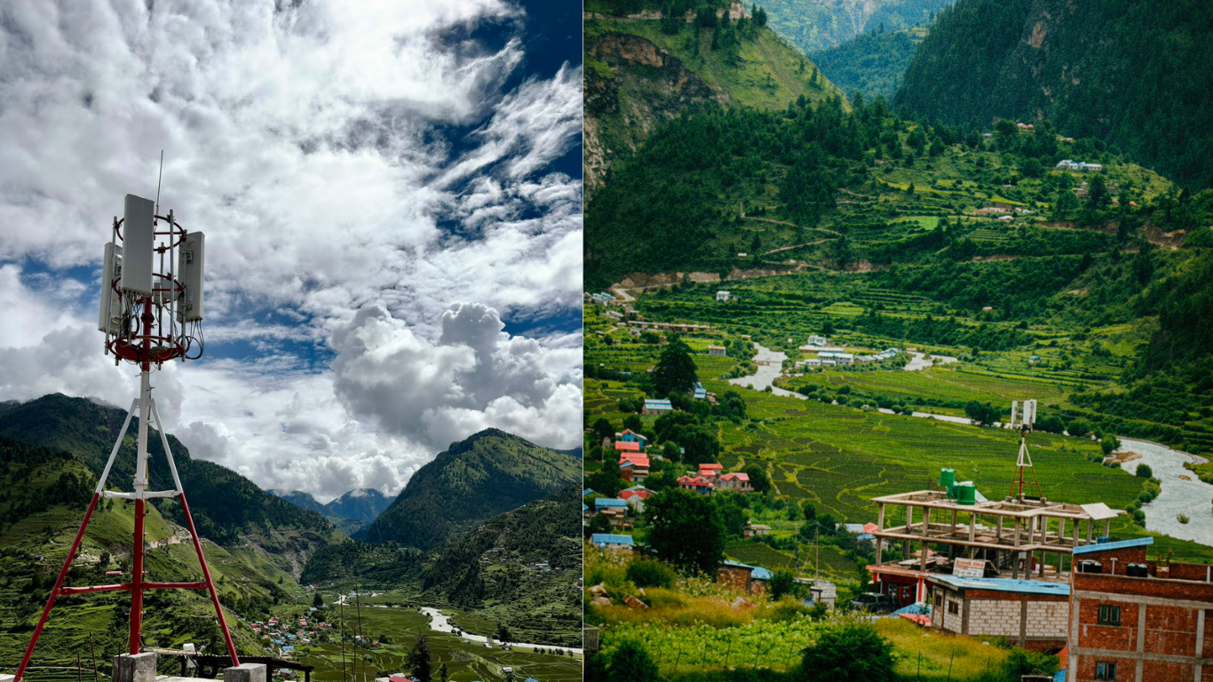 जुम्लाको सिँजा उपत्यकामा पुग्यो नेपाल टेलिकमको फोर-जी सेवा