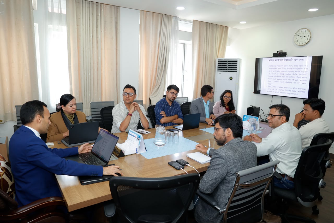 मिडिया काउन्सिल विधेयक मस्यौदामाथि छलफल, प्रेस स्वतन्त्रता र जिम्मेवार पत्रकारितालाई बलियो बनाउन सुझाव