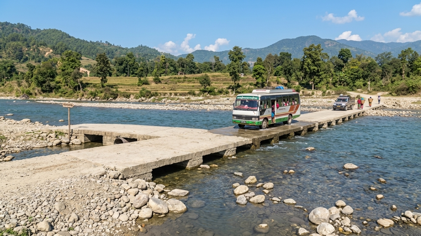 होचा तथा गहिरा कजवेका कारण कोशी राजमार्गमा सवारी सञ्चालनमा समस्या