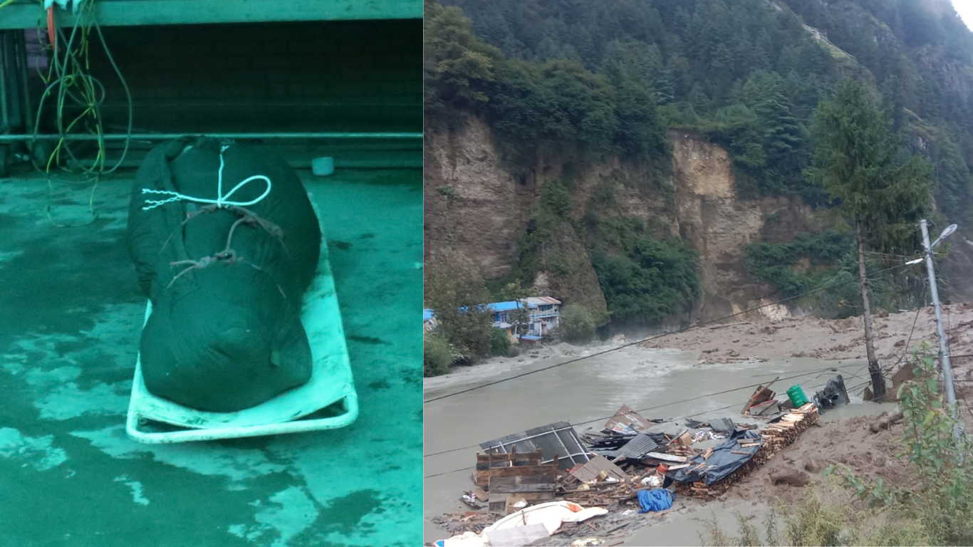 हिमलुङ हिमपहिरोमा थप दुई शव फेला, चामेमा थुनिएको मर्स्याङ्दी नदी ब्लास्ट गरेर खोल्ने तयारी